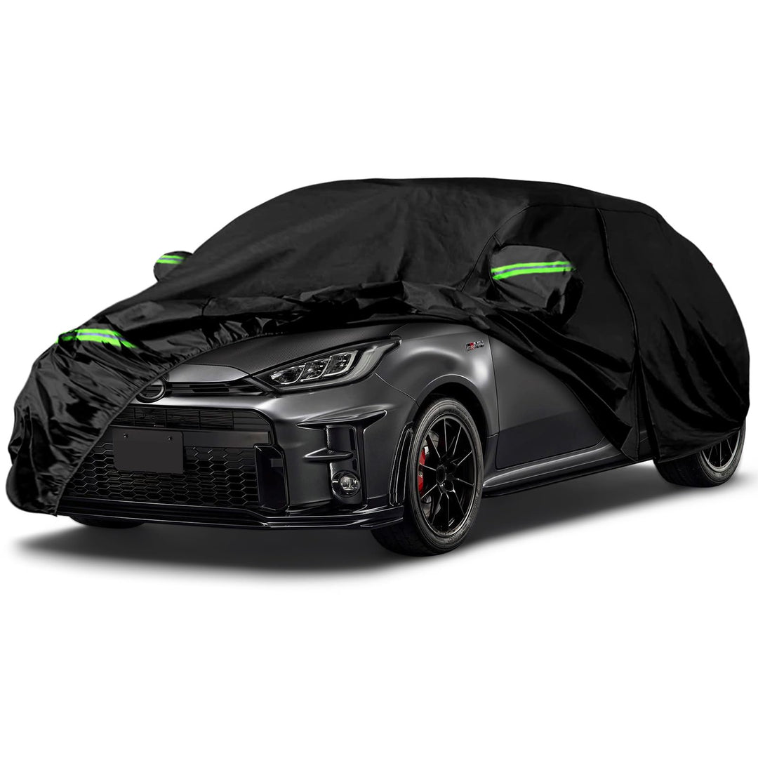 Autoabdeckung Wasserdicht Ersatz für Toyota Yaris Vitz XP130/XP210/GS/GR/GRMN Hatchback 2011-2023, V