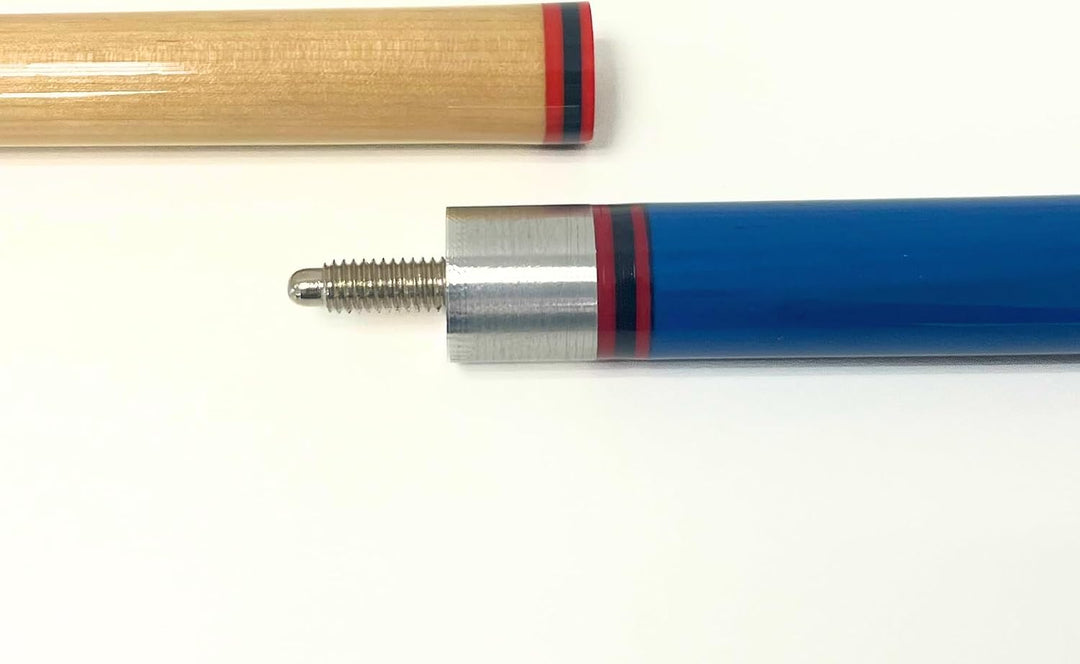 Winsport Billardqueue mit Koffer, preiswertes Einsteiger Set, Poolbillard-Cue, 2-TLG. inkl. Profi-Kr