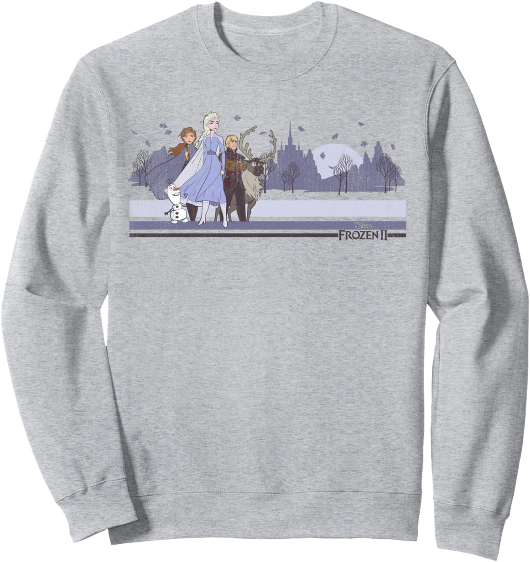 Disney Frozen 2 Group Shot Lines Sweatshirt