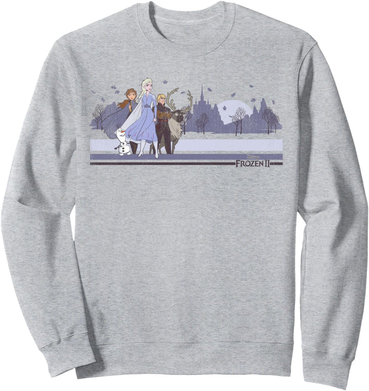 Disney Frozen 2 Group Shot Lines Sweatshirt