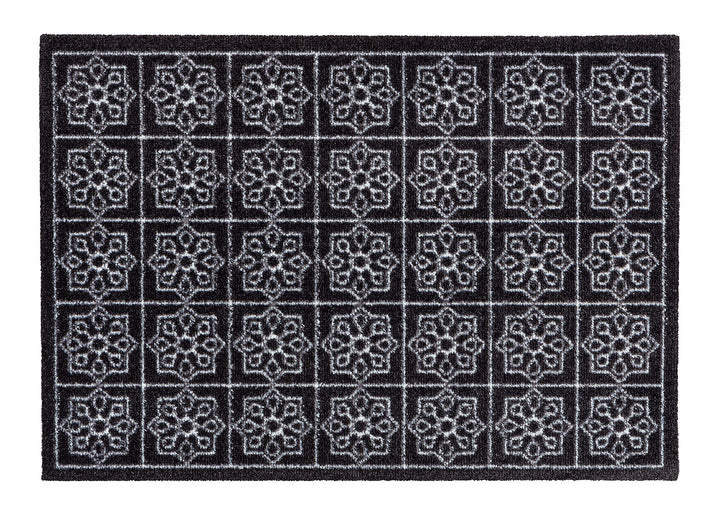 Astra rutschfeste Sauberlaufmatte innen - Fliesen 50 x 70 cm - Wohnraum Fussmatte Design - Extrem sa