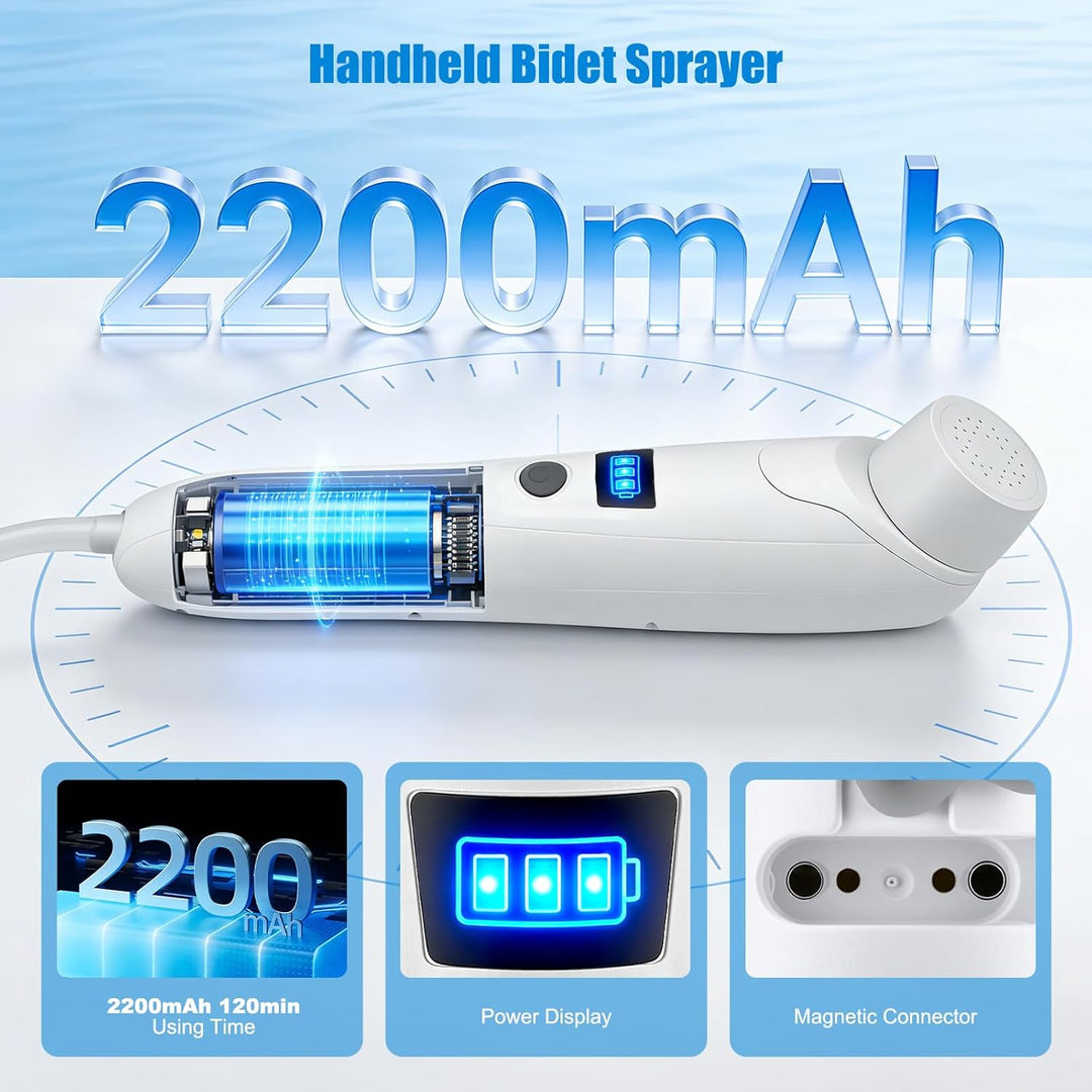 Bidet Portable 3L, Elektrische Po Dusche Elektrisch, Portable Bidet/Tragbares Bidet, Reise Bidet/Tra
