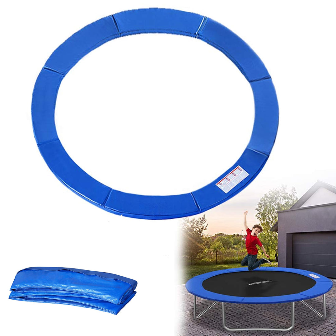Trampolin Randabdeckung, Federabdeckung aus PVC PE für Trampolin Ø244/305/366 cm, Randschutz, Sicher