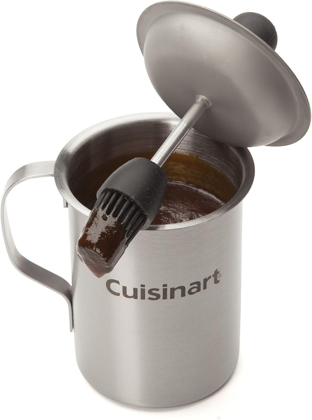 Cuisinart CBP-116 Sossentopf und Bratpinsel-Set Saucentop- und Backpinselset Rostfreier Stahl, Sauce