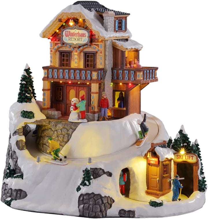 Lemax 15735-UK Vail Village Sights &amp; Sounds: Winterhaus Resort