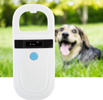 Ejoyous Haustier ID Microchip Scanner, Wiederaufladbar Animal Chip ID-Scanner Haustier Etiketten Sca