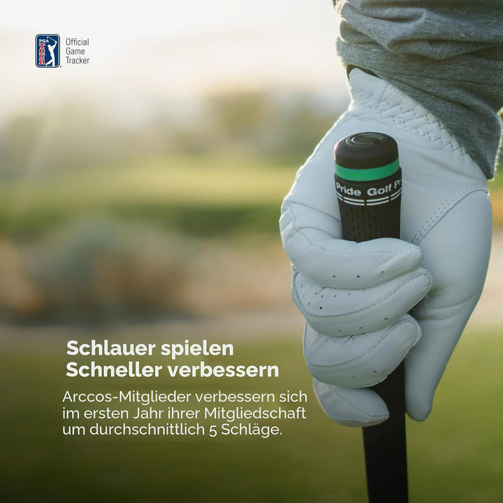 Arccos Smart Sensors: automatisches Golfspiel-Tracking-System, A.I. Powered Caddie, A.I. GPS-Entfern