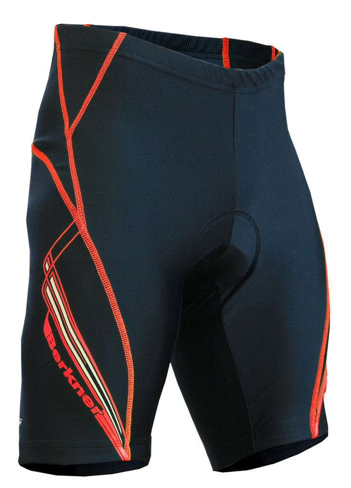 Berkner - Kenn-Plus - Fahrradhose, Bikehose kurz, Radhose in schwarz rot, blau, weiss, neon, orange