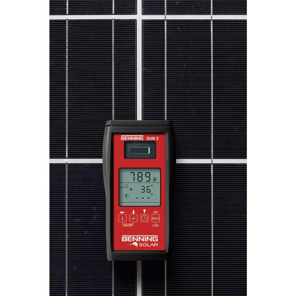 Benning SUN 2 Gerät zur Messung von Temperatur und Strahlung,