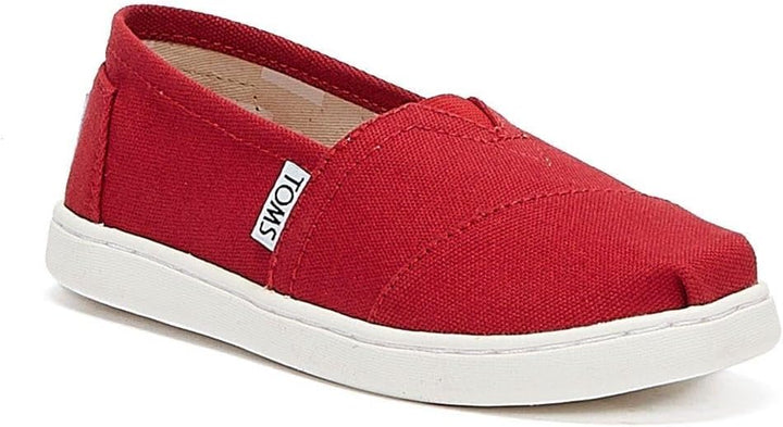 Toms Unisex Kinder Alpargata CoreFlache Slipper 30 EU Rot, 30 EU Rot
