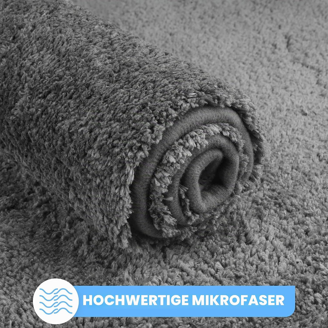 Sentidos Badematte Badteppich rutschfeste,weicher Badezimmerteppich Wasserabsorbierend maschinenwasc