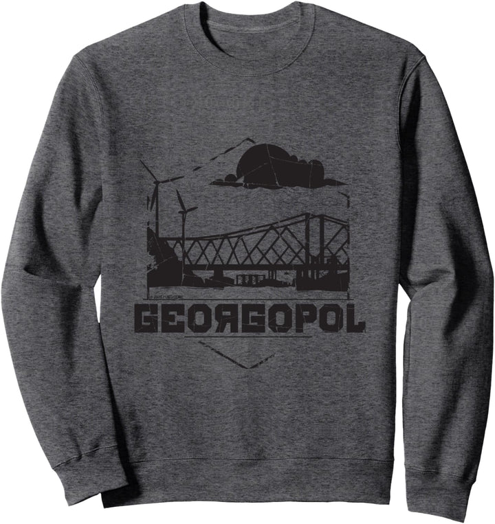 PUBG Erangel Landmark Georgopol Logo Sweatshirt