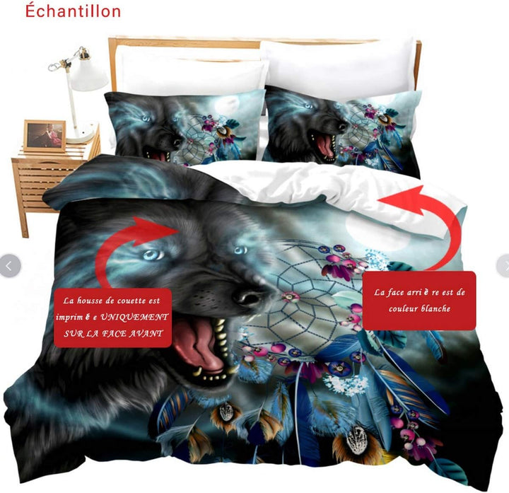 Bettwäsche-Set für Kinder, Jungen, Gamepad Print, Bettbezug Blue Game Theme Bettwäsche, Videospiel,