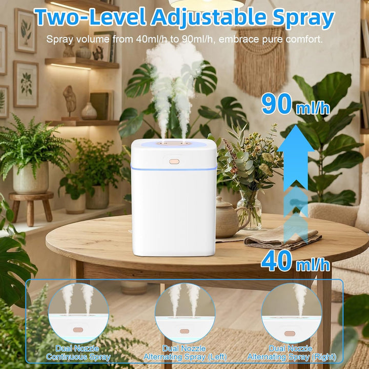 Tragbare Mini-Luftbefeuchter für Schlafzimmer, Aromadiffusor für zu Hause, persönlicher Tisch-Luftbe