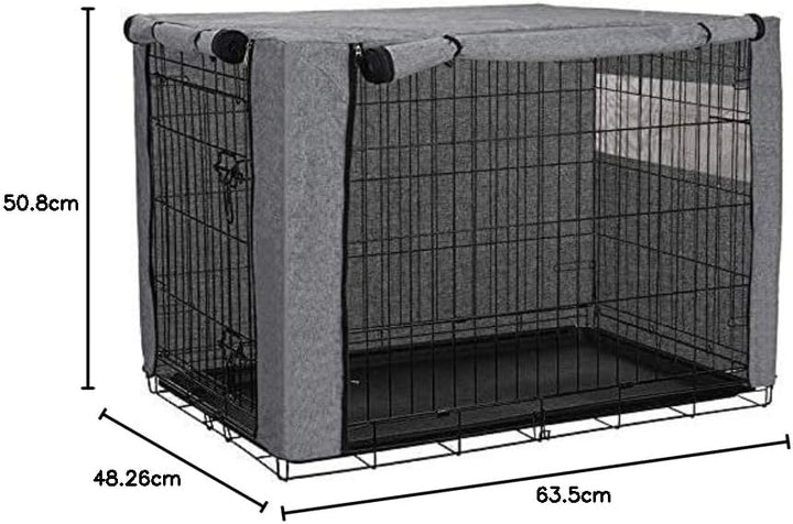 chengsan Hundekäfigabdeckung, Hundekaefig Abdeckung, Hundebox Abdeckung, langlebig, Winddicht, Abdec