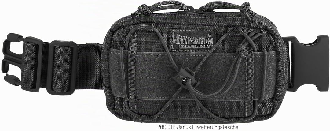 Maxpedition Malaga GearSlinger Schwarz, Schwarz