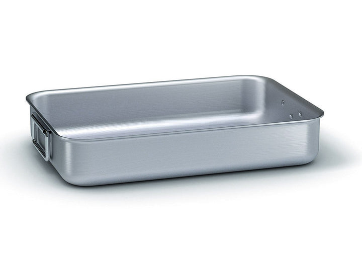 Ballarini Professional Hohe Rostiera, Aluminium, Grau, 40x28x7 cm