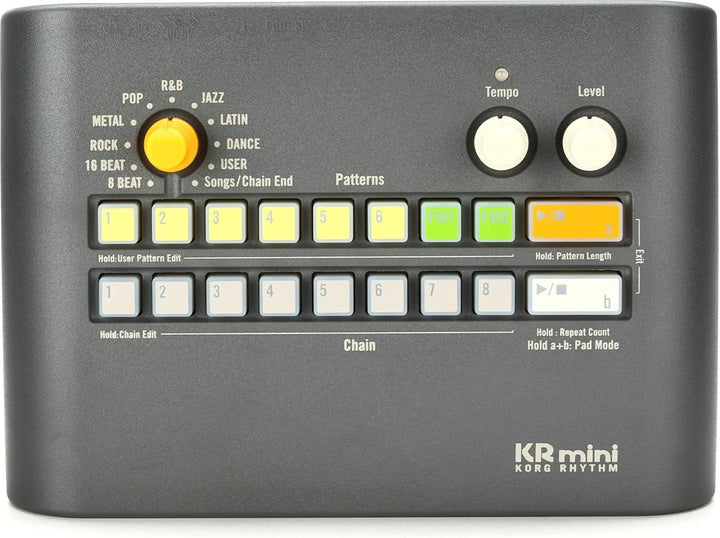 Korg DKO KR-MINI Rhythmus-Box Schwarz Single, Single