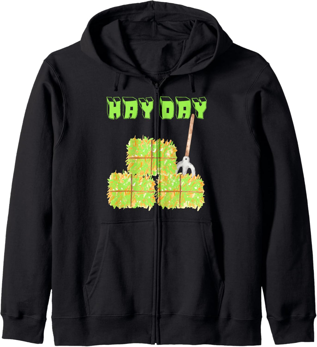 Cooles und lustiges Hayday Design – Heuernte Hay Day Heuen Kapuzenjacke