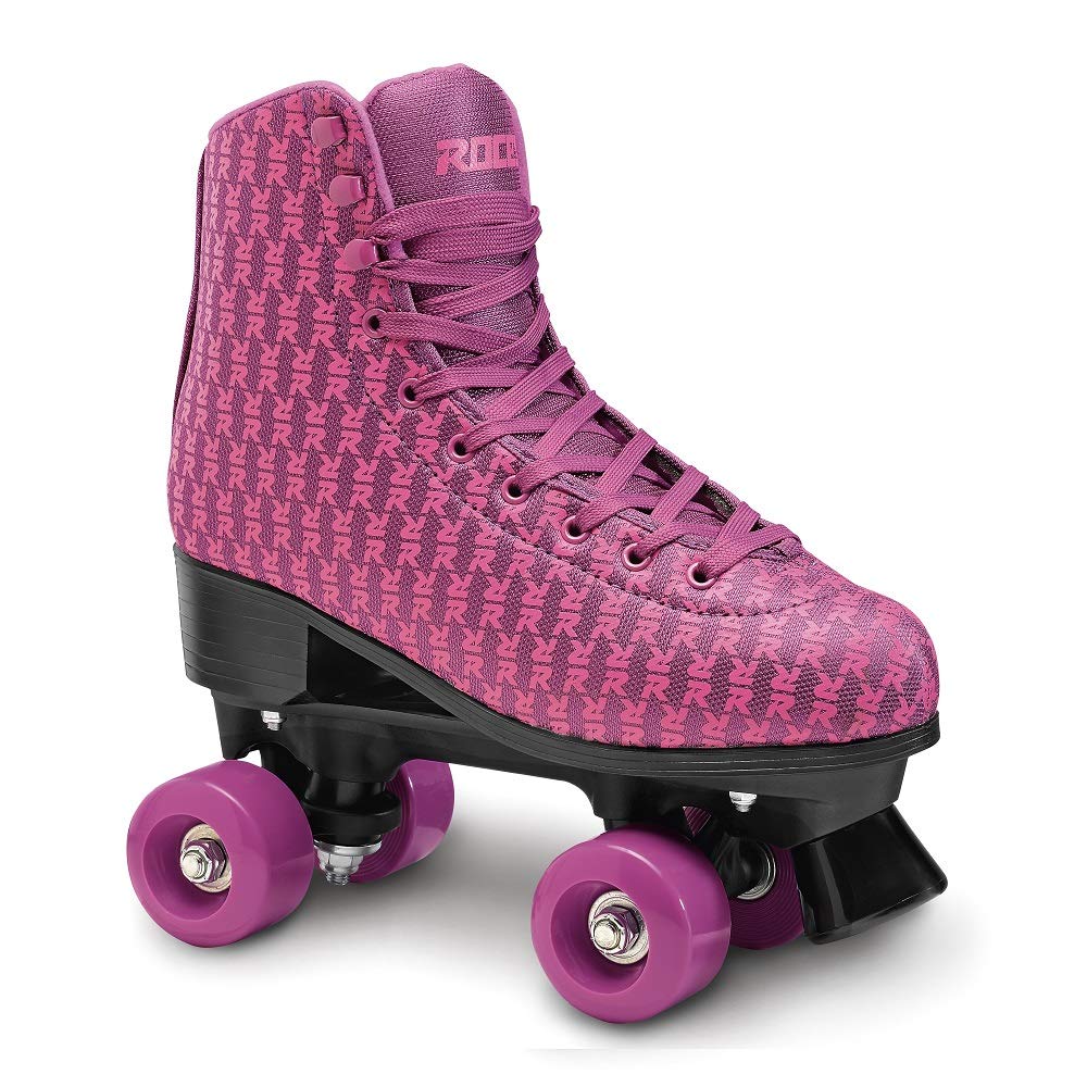Roces Classic Figure Quad Roller Skate Rollschuhe Mania Violett UK 3,5 Euro 37, UK 3,5 Euro 37