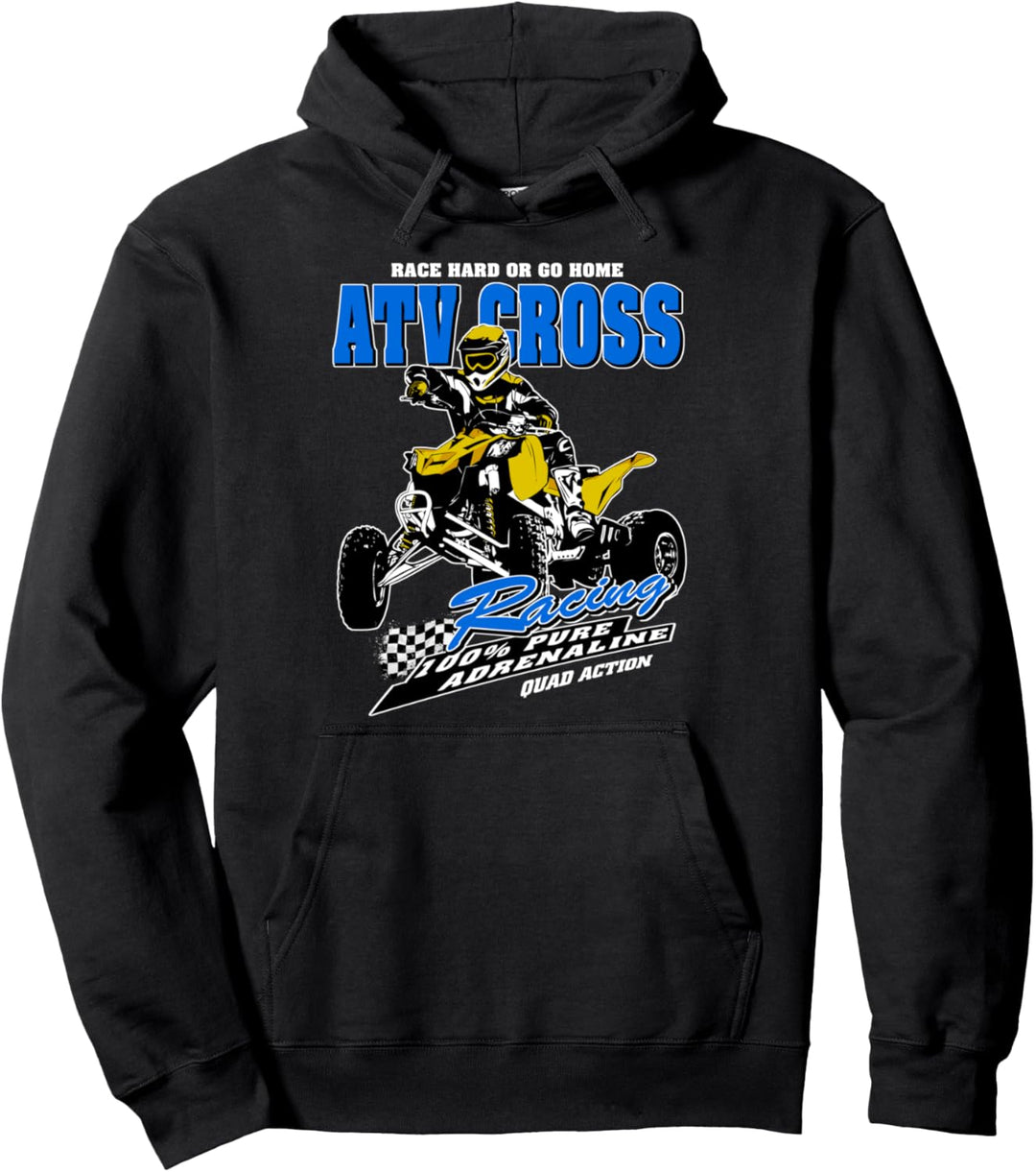 ATV Offroad Quad Pullover Hoodie