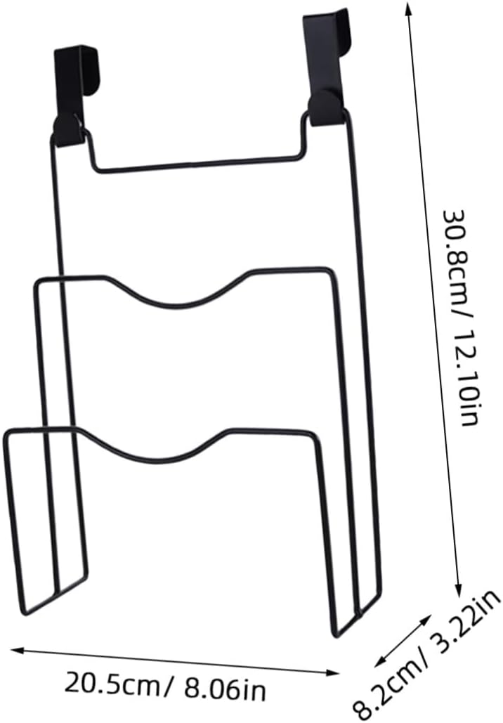 Zerodeko 2 Stück Topfdeckelhalter Aus Eisen Schranktürhängend Platzsparender Küchenorganizer Mit Was