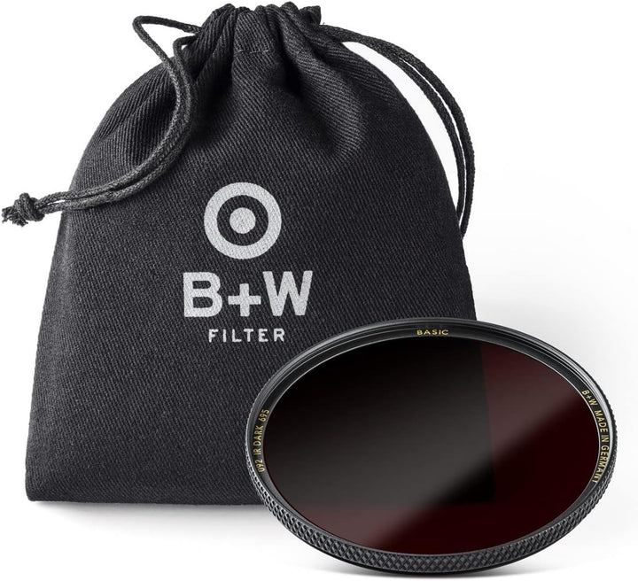 B+W Infrarotfilter dunkelrot 092 Basic 49mm