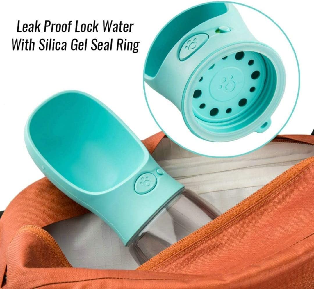 COTOP Hundetrinkflasche für Unterwegs, Tragbare Trinkflasche Hund 350ml, BPA-frei Wasserflasche Hund