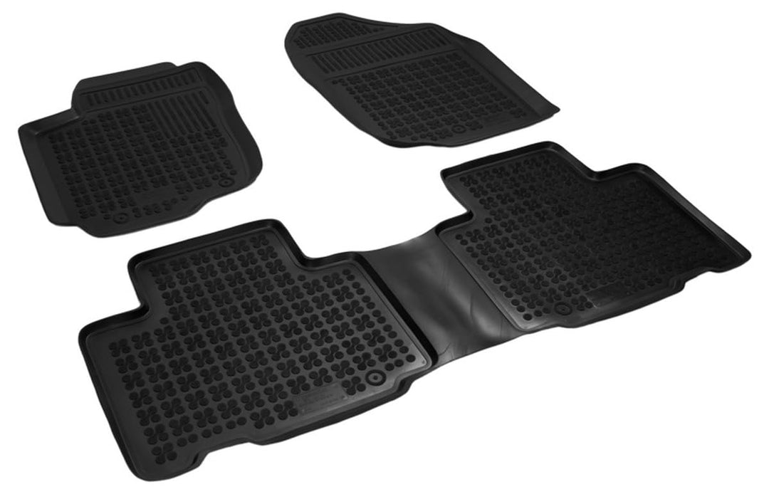 Hohe Gummi Fussmatten passend für Toyota RAV4 ab 4/2013-12/2018 AZUGA AZ10300217 Automatten Gummimat