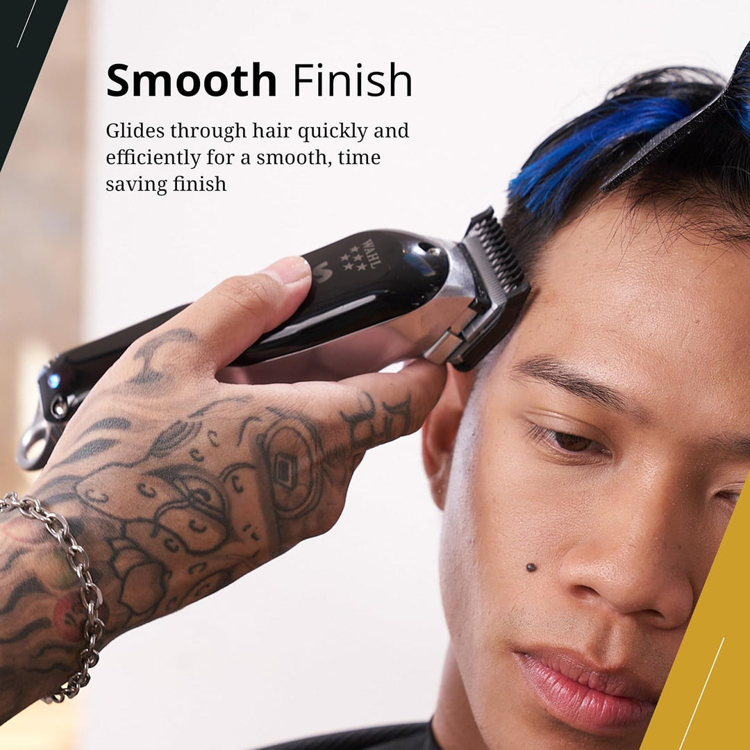Wahl Kunststoff-Kammaufsätze für Standard-Haarschneidemaschine Multi-Cut, Schwarz Black, Black
