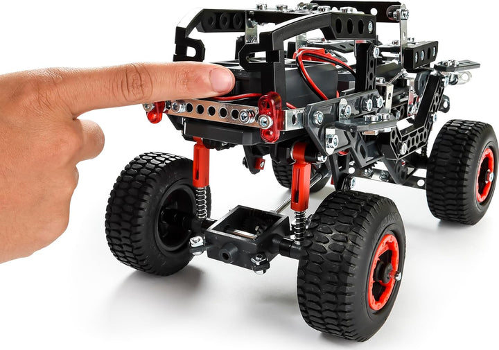 MECCANO 6037616 25 Model Set Geländewagen - Konstruktionsspielzeug - Modellbau - Bauen mit Werkzeug
