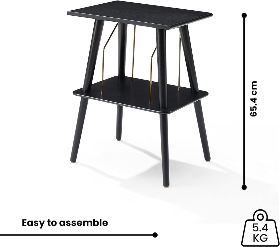 Crosley Manchester Schallplattenständer - Schallplatten Aufbewahrung - Passend für Alle Plattenspiel