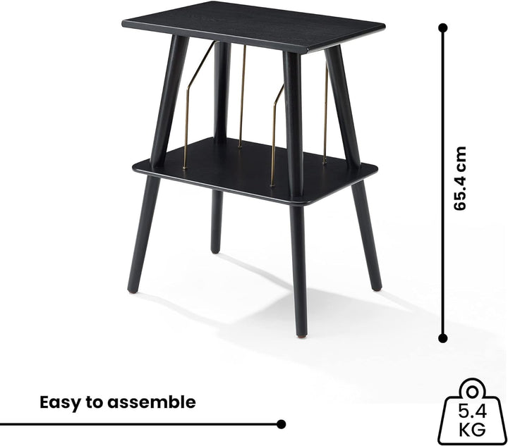 Crosley Manchester Schallplattenständer - Schallplatten Aufbewahrung - Passend für Alle Plattenspiel
