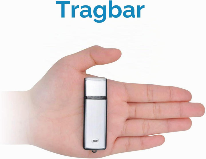 Lychee Digitales Diktiergerät Aufnahmegerät Mini Sprachrekorder 8GB - 90 Stunden Wiederaufladbare Tr