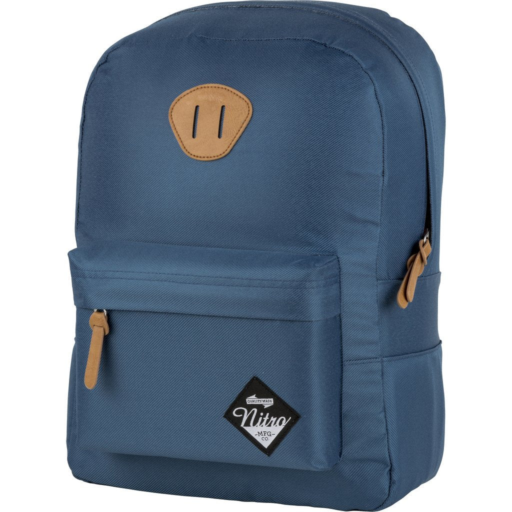 Nitro Urban Classic, Old School Daypack mit gepolstertem Laptopfach, urbaner Streetpack, Alltagsruck