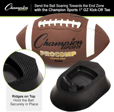 Champion Sports Ground Zero Kickoff Tee 2.54 cm, 2.54 cm