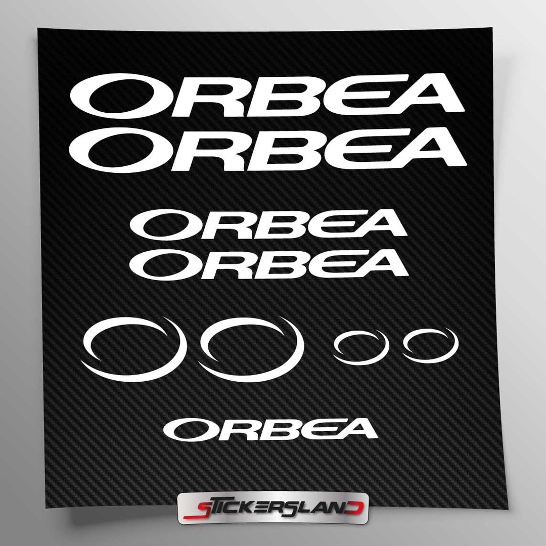 Stickersland® Aufkleber-Set kompatibel mit Rahmen MTB Mountainbike und Helm | Decals Aufkleber für F