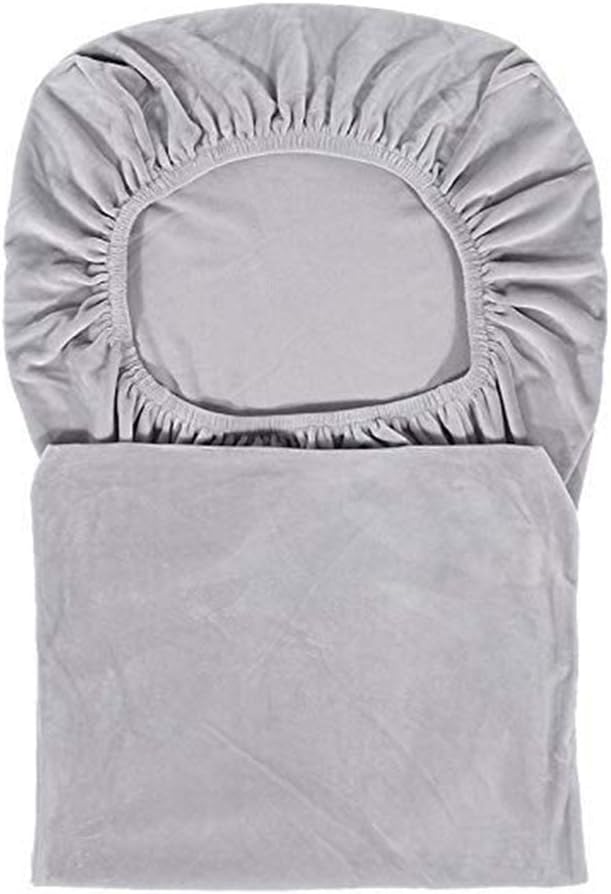 Homaxy Velvet Stuhlhussen 6er Set, Stretch Esszimmerstuhl Hussen, Spandex Plüsch Stuhlbezug Grosses