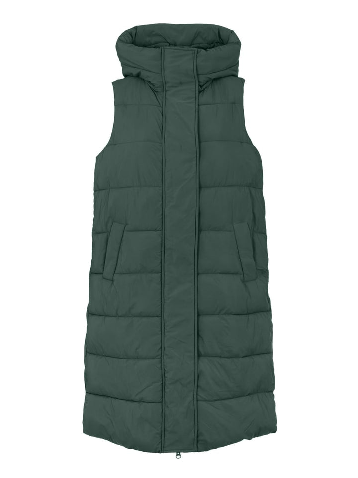Y.A.S Damen Yasliro Padded Vest S. Noos Weste XS Garden Topiary, XS Garden Topiary