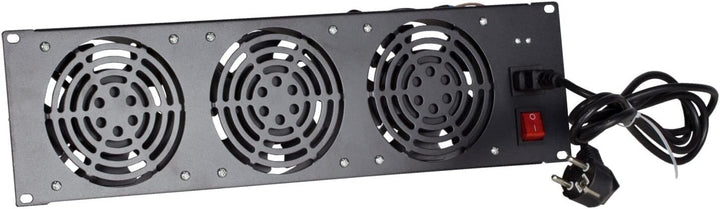 DSIT Lüftereinheit - Ventilator Paket mit 3 Ventilatoren geeignet für zwischen den schienen - 3U 3 F