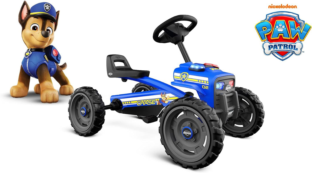 BERG Buzzy Kinder Gokart Chase | ab 2 Jahren | Tretfahrzeug für Kleinkinder | Stabiles Kindergokart