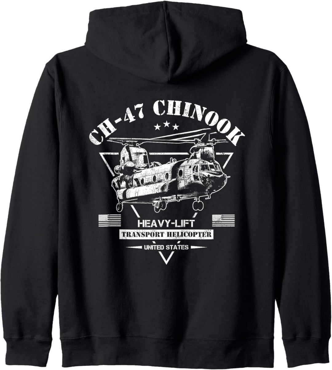 CH-47 Chinook Hubschrauber Kapuzenjacke