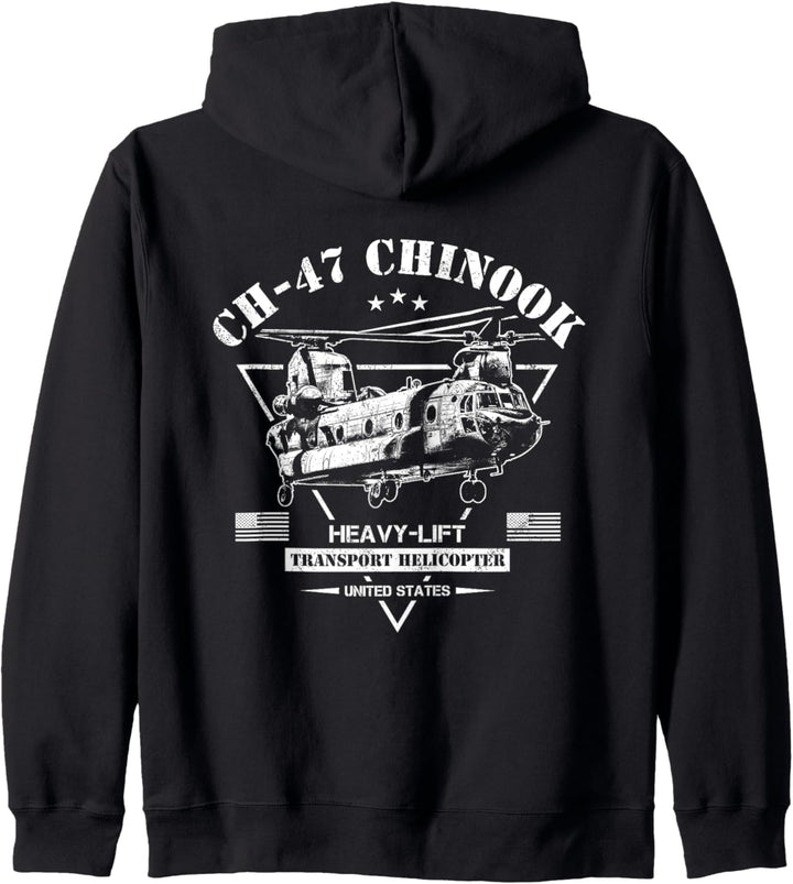 CH-47 Chinook Hubschrauber Kapuzenjacke