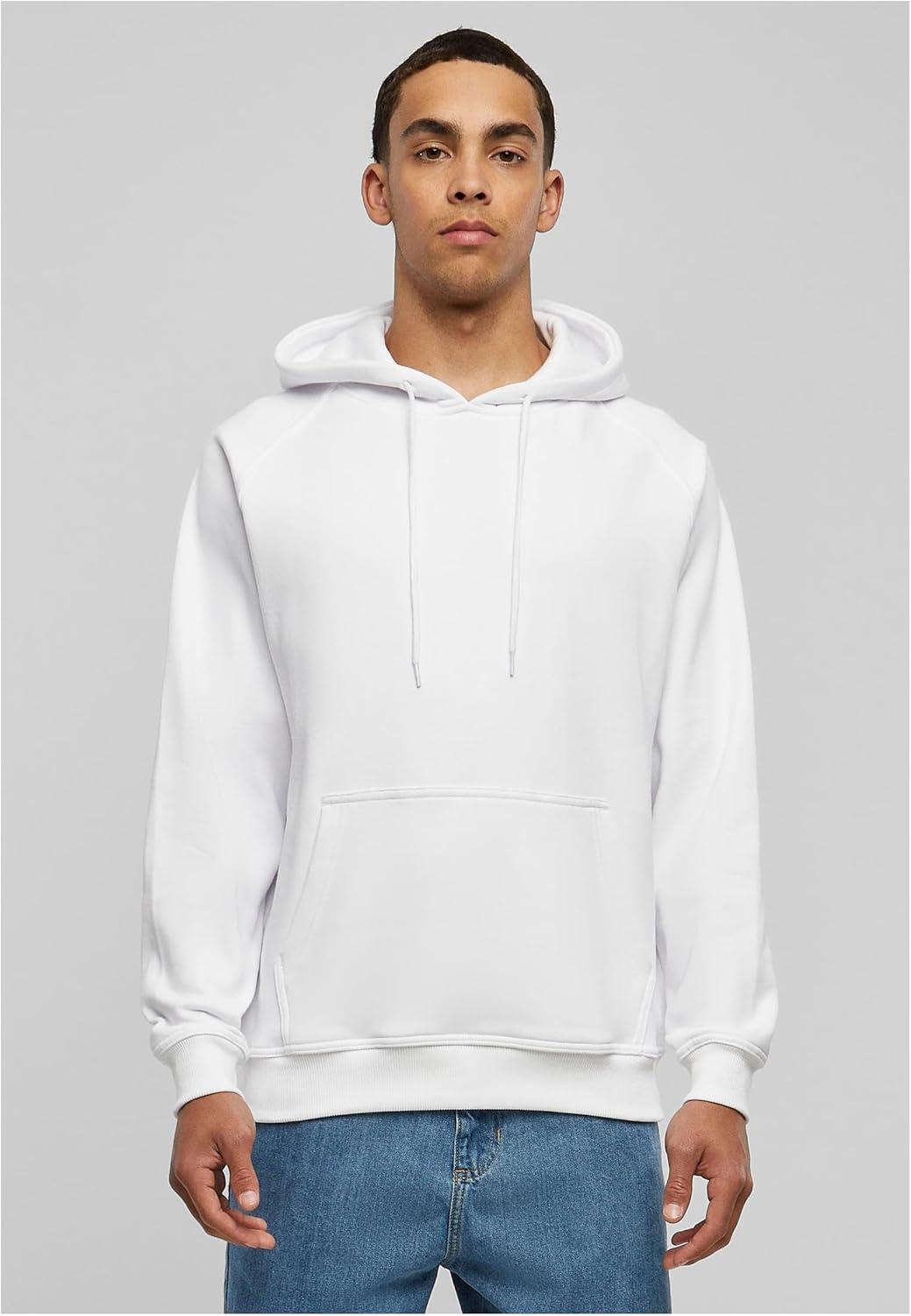 Urban Classics Herren Kapuzenpullover S Weiss, S Weiß