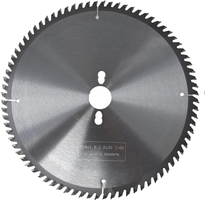 jjw-germany HM-Kreissägeblätter 254 x 30 negativer Spanwinkel für Kappsägen in Industriequalität… (2