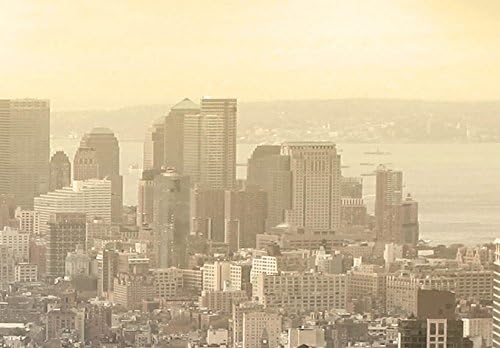 murando - Wandbilder XXL Stadt New York 90x30 cm 1 tlg - Wand Deko Vlies Leinwand Bilder Gross Wandd