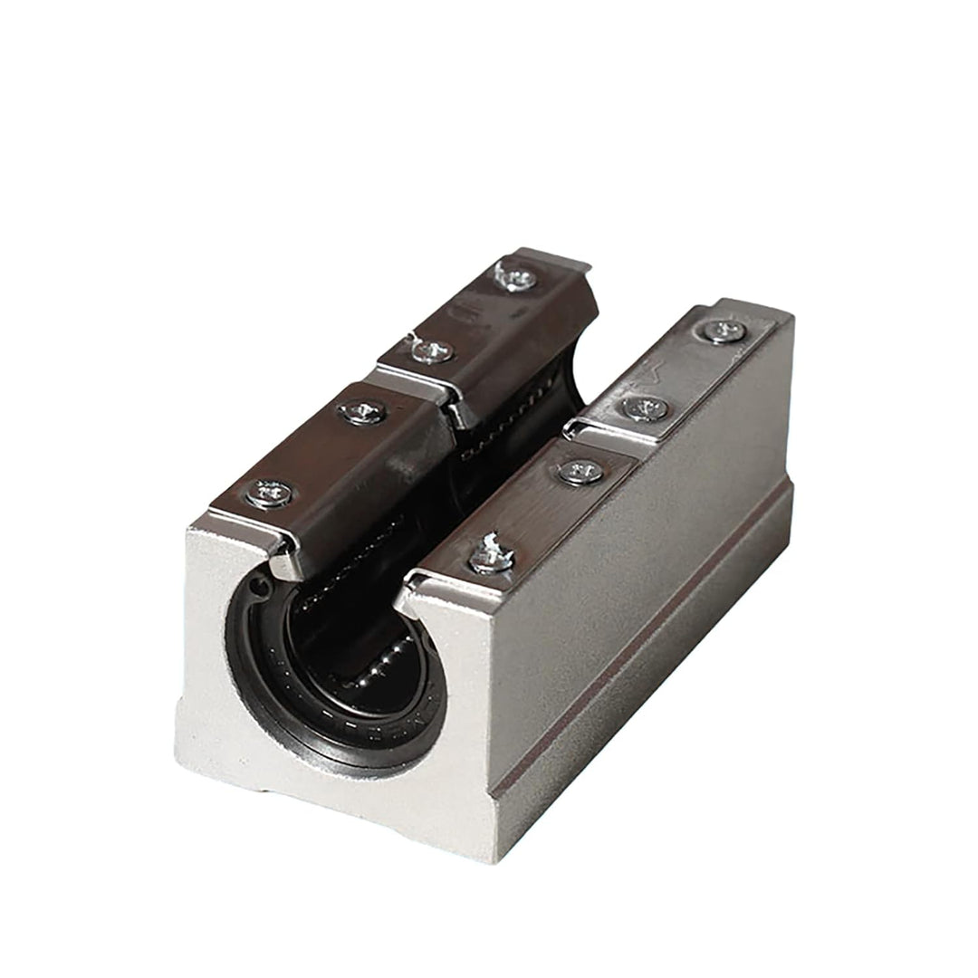 Coavoo 2 Stück SBR12LUU 12mm Linear Kugellager Slide Block Öffnen Schiebeblock Lagerblöcke für SBR12
