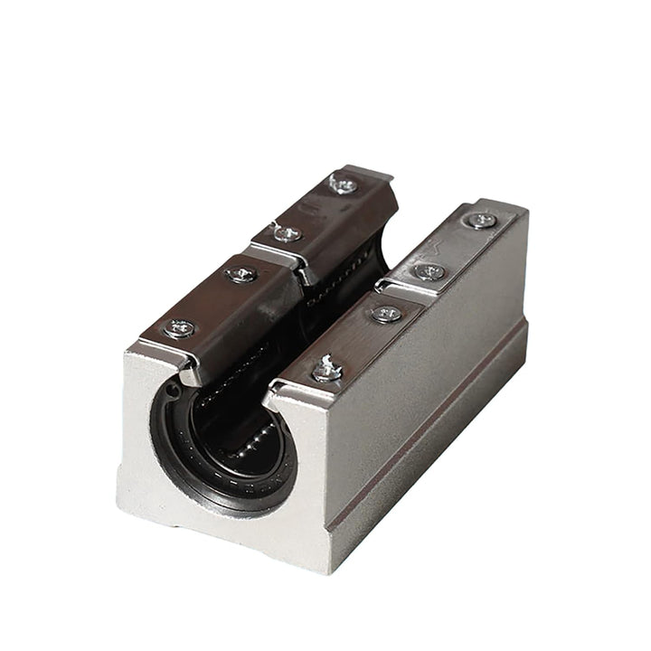 Coavoo 2 Stück SBR12LUU 12mm Linear Kugellager Slide Block Öffnen Schiebeblock Lagerblöcke für SBR12