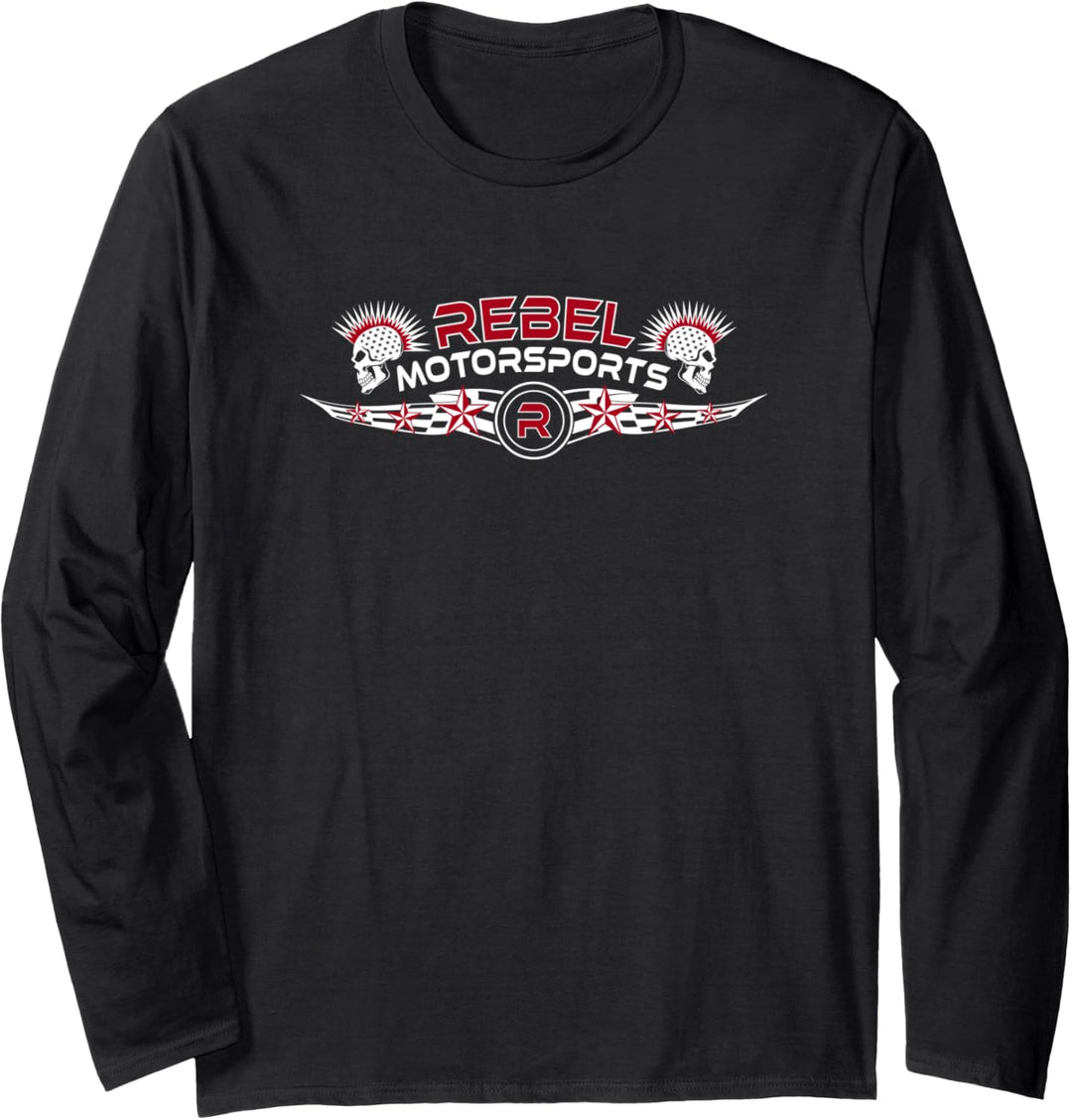 Rebell Motorsports Star-Trek Schneller doppelseitig Langarmshirt