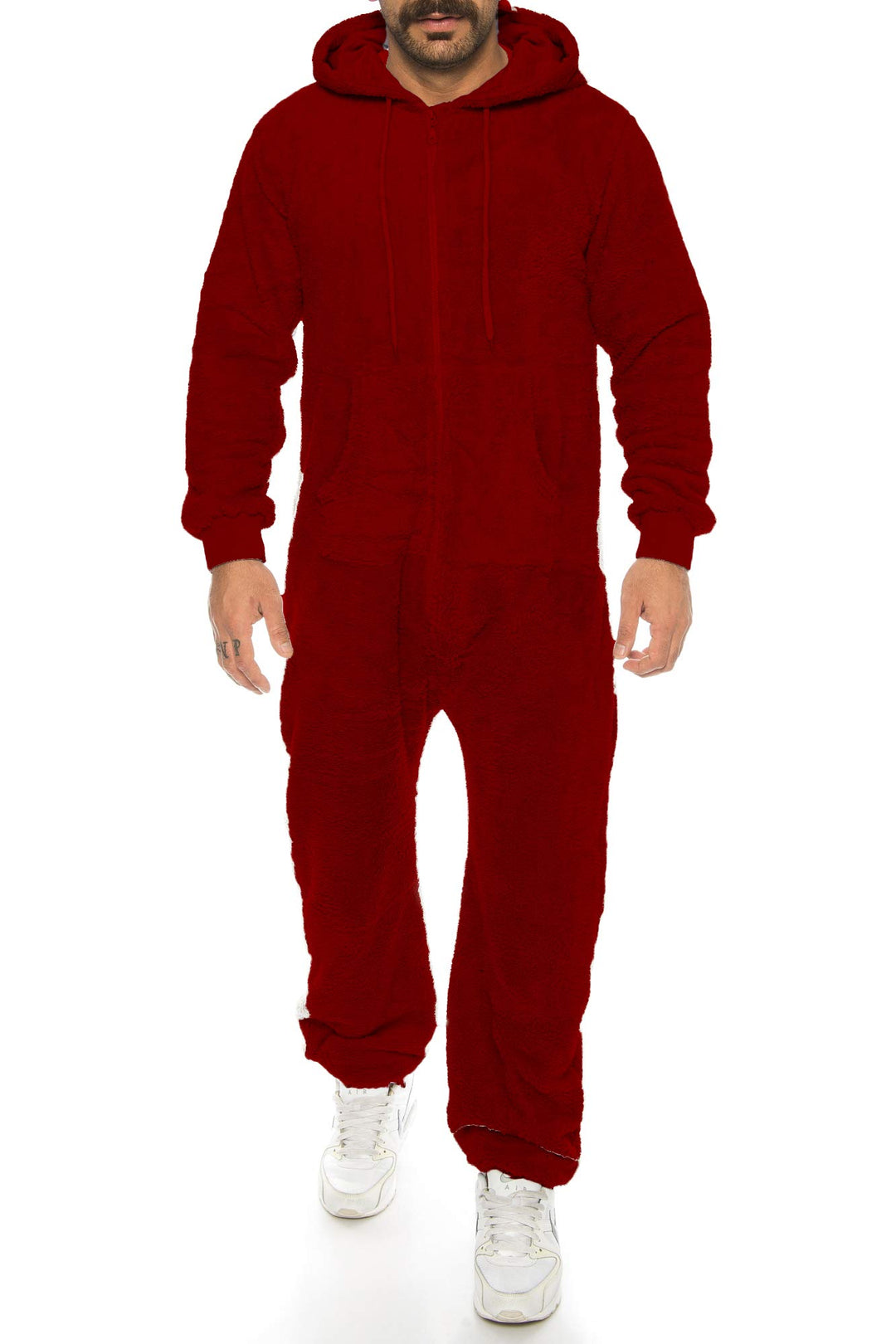 Crazy Age Teddyfleece Teddyfell Jumpsuit flauschig und kuschelig weich warm Einteiler Ganzkörperanzu